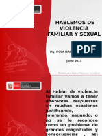 Violencia Familiar y Sexual - Rosa Botton - Min Mujer - Trujillo