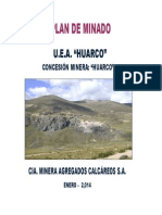 Plan de Minado 2014 HUARCO