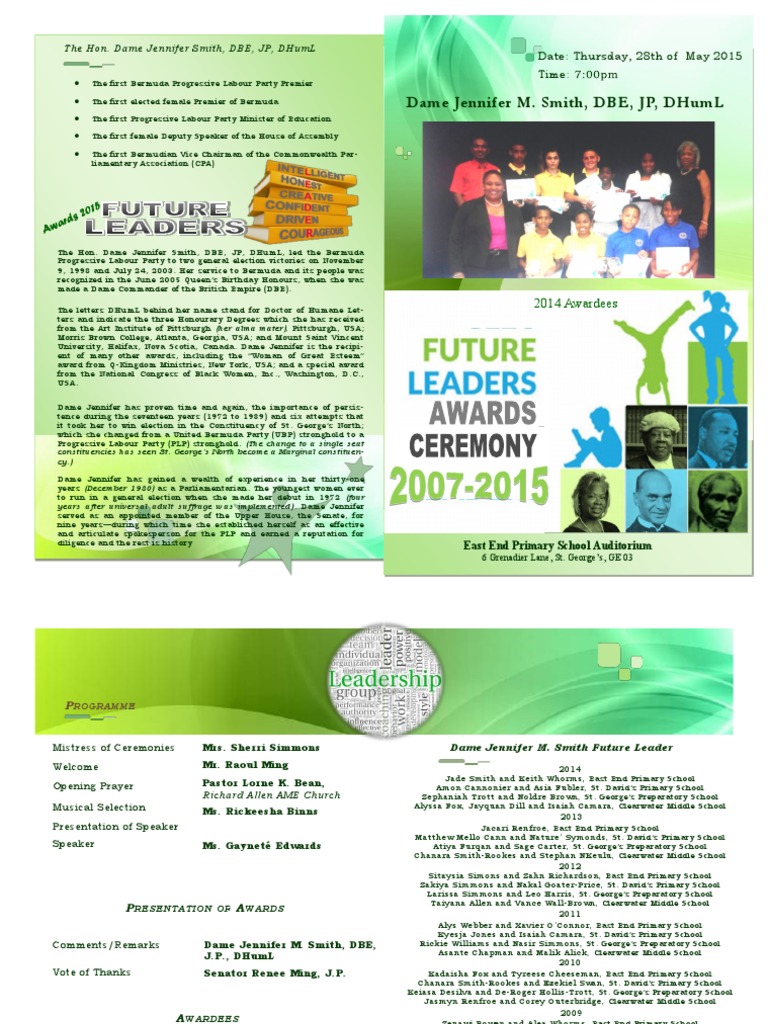 2015 Award Program | PDF | Order Of The British Empire | Elections