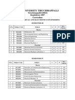 b.e.eee Curriculum