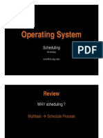 Operating System: Scheduling