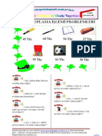 2.sinif Eldeli̇ Toplama İşlemi̇ Problemleri̇