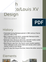 French Rococo/Louis XV Design: Trixie Cruz, Period 5