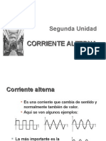 Segunda Unidad - Principios de Corriente Alterna