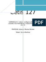 Reporte de Instalación de Microsoft Office 2010, Vision y Proyect