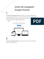 Instalación Del Navegador Google Chrome