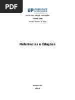Trabalho - Referencias e Citações