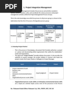 Project Integration Management: Initiation Planning Executing Monitoring and Controlling Closing