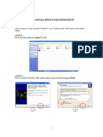 CARA INSTALL OPENCV PADA WIN-XP.doc