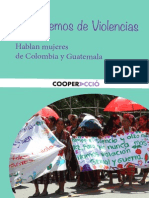 Hablemos de Violencias. Hablan mujeres de Colombia y Guatemala