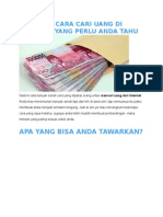 Download Berbagai Cara Cari Uang Di Internet by Mas Agus SN267010409 doc pdf
