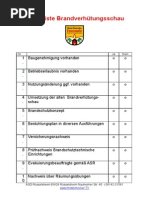 Checkliste Brandverhütungsschau Im Hotel