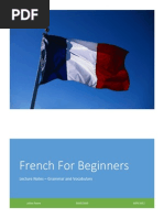 French Lecture Notes PDF