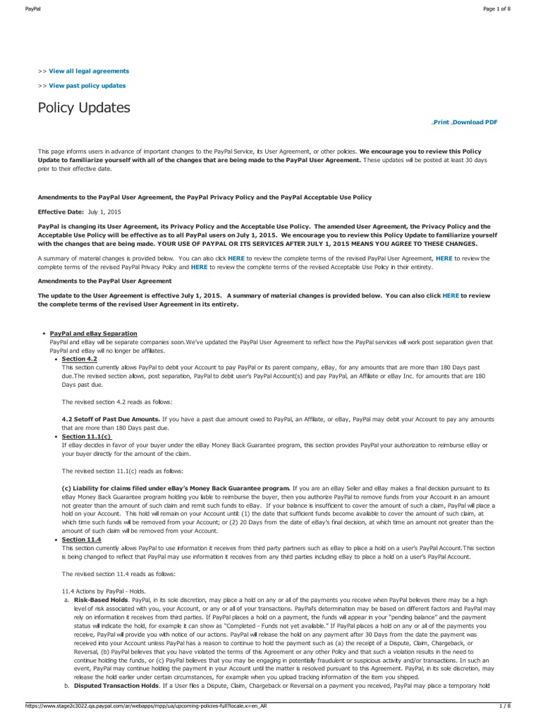 Policy Updates | PDF