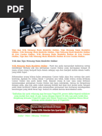 Download Tips dan Trik Menang Main Roulette Online di Live Casino Online by GoalLimalima SN267012817 doc pdf
