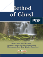method of ghusl