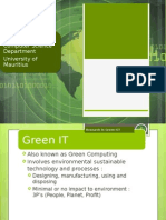 Uom Green ICT Presentation