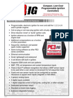 Compact, Low-Cost Programmable Ignition Controllers: PE3-IG Specifications and Features
