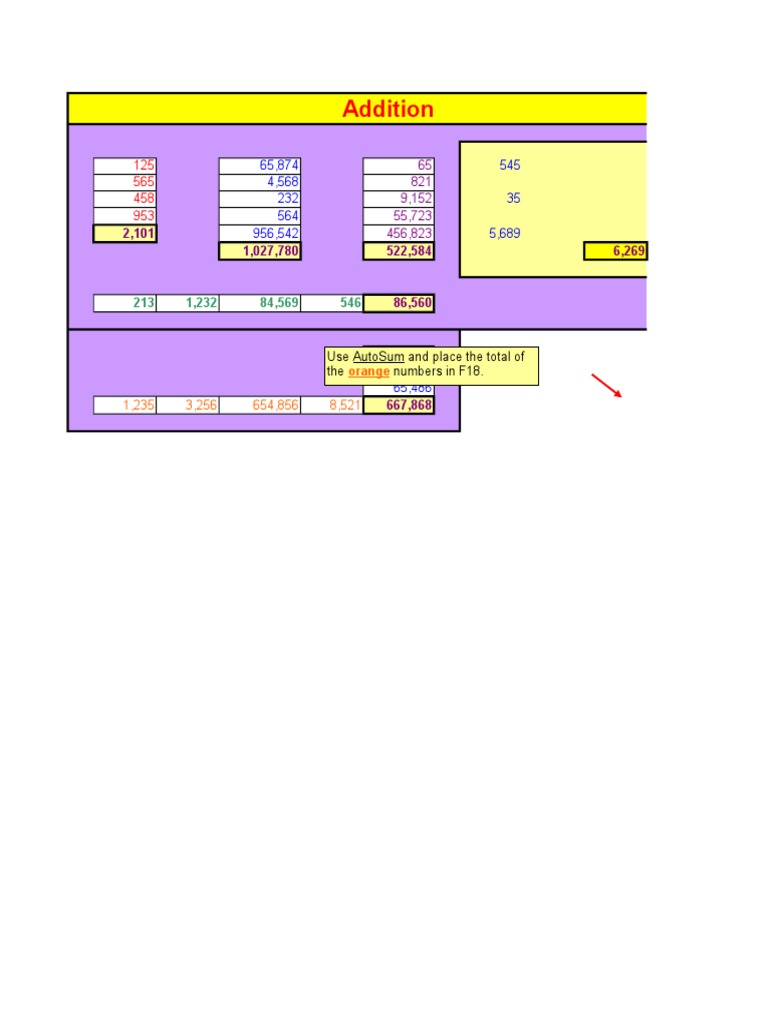 Math Operations and Student Data Analysis | PDF | Technology & Engineering
