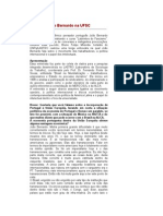 BERNARDO, João. Entrevista de João Bernardo