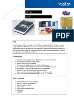 PT-2730VP TZ-Tape Desktop Electronic Labeller Range: Upon Registration