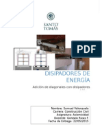 Trabajo Asismicidad (Disipadores de Energía)