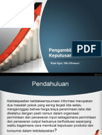 Pengambilan Keputusa Produksi