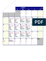 July 2015 Calendar