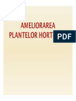 Ameliorarea Plantelor Horticole - Partea Generala 1