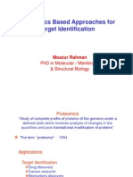 Proteomics Based Approaches for Target Identification 29-Jan-2015