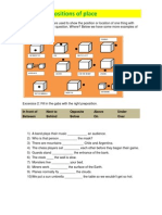 Lesson 5 Prepositions of Place