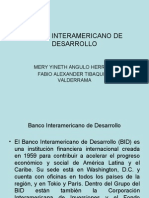 Banco Interamericano de Desarrollo Bid