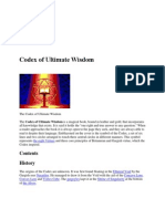 Codex of Ultimate Wisdom Summary