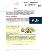 Función Exponencial y Logaritmica PDF