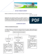 Extinción de Animales PDF