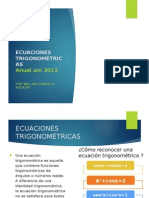 Ecuaciones Trigonometricas 2013 - 1