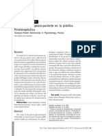 La Relación Terapeuta-paciente en La Práctica Fisioterapéutica