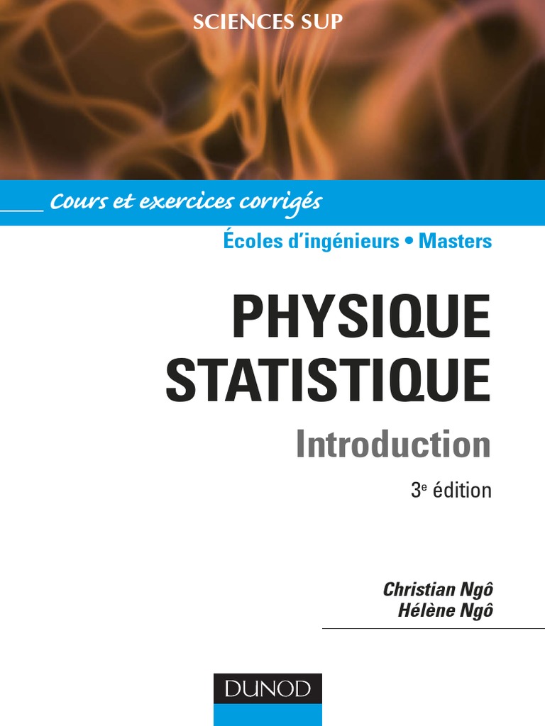 Physique Statistique | PDF | Entropie | Physique statistique