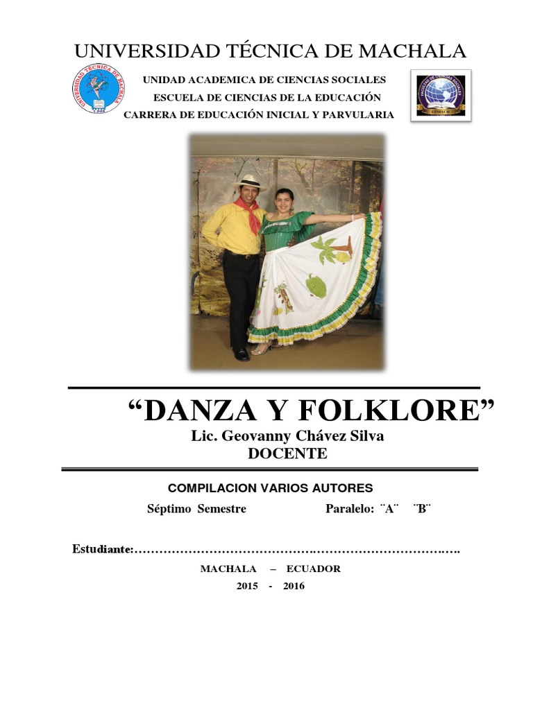 Danza y Folklore en Educación Infantil | PDF | Bailes | Ritmo