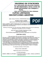 Cursos de Invierno