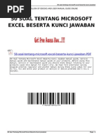 Download 50-soal-tentang-microsoft-excel-beserta-kunci-jawabanpdf by Souvenir Murah SN267073248 doc pdf