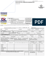 CSC Form 100