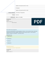 Quiz Semana 2 Procesos Administrativos 2015 Politecnico