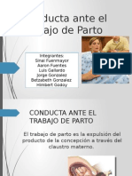 Conducta Ante El Trabajo de Parto