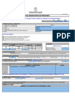 Ficha de Asignaturas de Pregrado: Convenciones Utilizadas