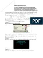Membuat Presentasi Dengan Macromedia Flash 8