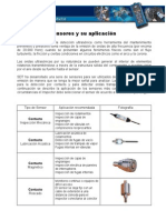 Sensores y Su Aplicacion