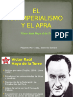 El antimperialismo y el APRA según Víctor Raúl Haya de la Torre
