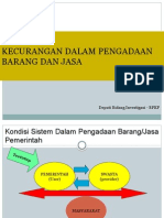 Fraud Dalam Pengadaan Barang Dan Jasa