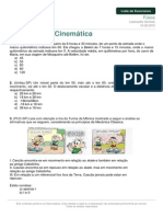 Listadeexercicios Fisica Introducao Cinematica 10-02-2015